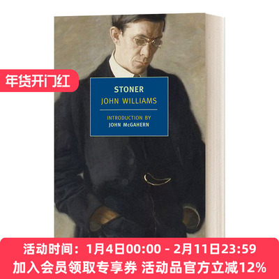 斯通纳 英文原版小说 Stoner 约翰·威廉斯  John Williams 经典文学小说 国外名著阅读图书英文版 进口英语原版书籍