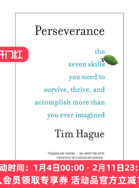 英文原版 Perseverance 毅力 极速前进加拿大版胜者Tim Hague自传 帕金森症 英文版 进口英语原版书籍