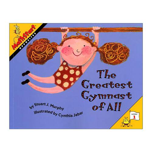 英文原版 Mathstart Level 1 The Greatest Gymnast of All 数学启蒙绘本1级 英文版 进口英语原版书籍