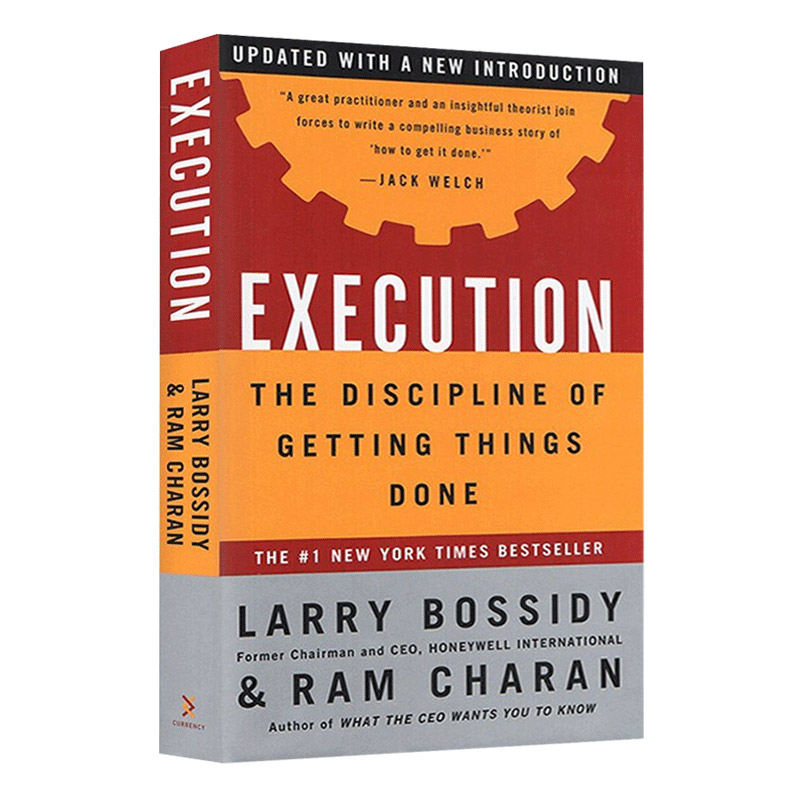 英文原版 Execution 执行 如何完成任务的学问 精装 英文版