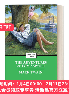 英文原版 The Adventures of Tom Sawyer 汤姆索亚历险记 Enriched Classics系列 英文版 进口英语原版书籍