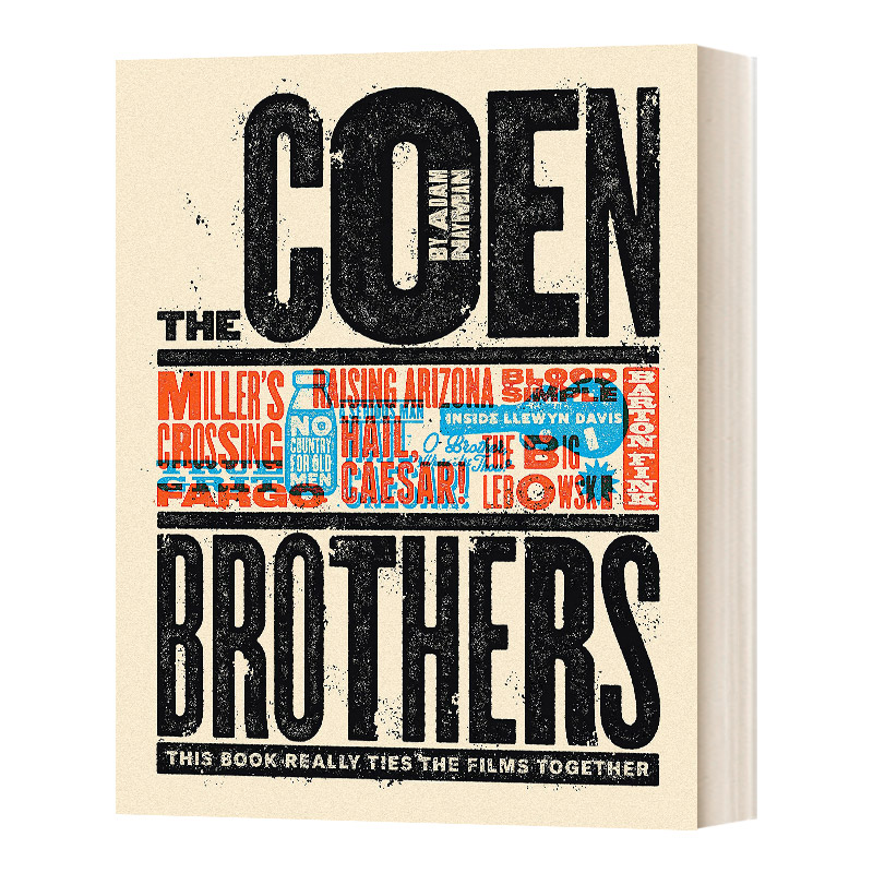 英文原版 Coen Brothers 科恩兄弟 这本书真的把电影联系在了一起 精装 英文版 进口英语原版书籍