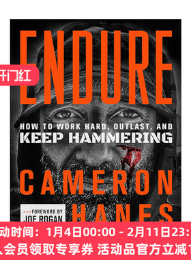 英文原版 Endure 忍耐 如何努力工作 超越自我 持续锤炼 精装 英文版 进口英语原版书籍