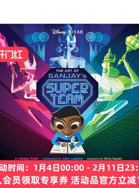 英文原版 Art of Sanjay's Super Team 桑杰的超级战队 精装设定集 奥斯卡获奖动画短片 英文版 进口英语原版书籍