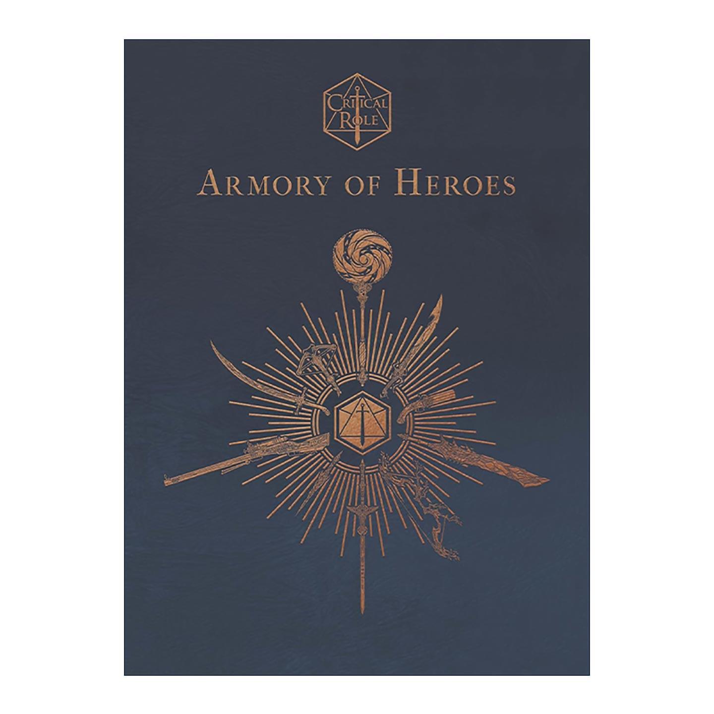 英文原版 Critical Role Armory of Heroes 关键角色 英雄装备百科书 精装插图版 英文版 进口英语原版书籍