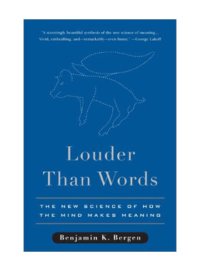 英文原版 Louder Than Words 我们赖以生存的意义 精装  Lakoff推荐 英文版 进口英语原版书籍
