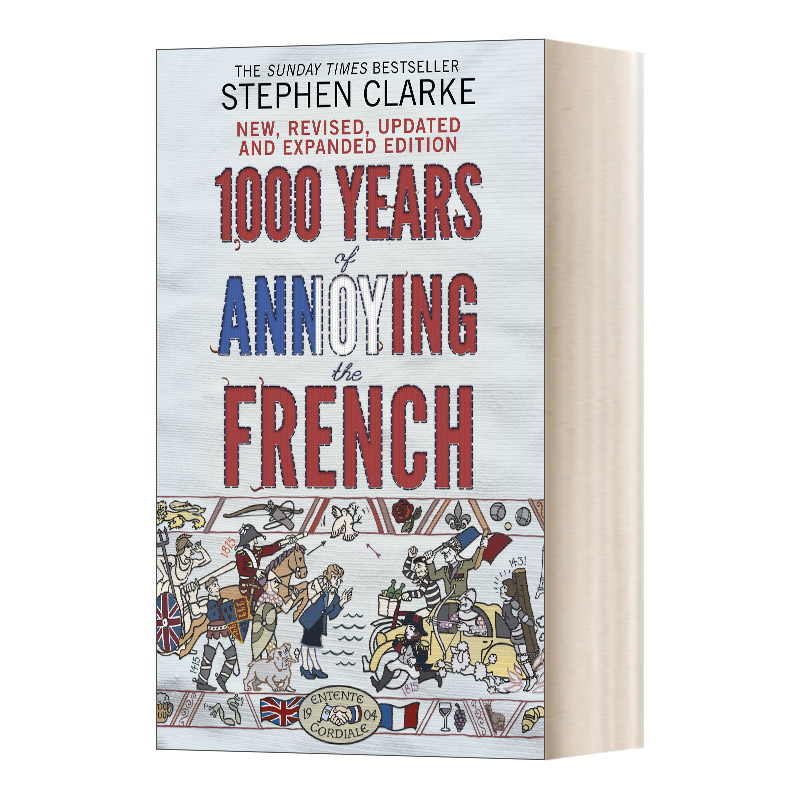 英文原版 1000 Years of Annoying the French 英法千年斗争史 英文版 进口英语原版书籍