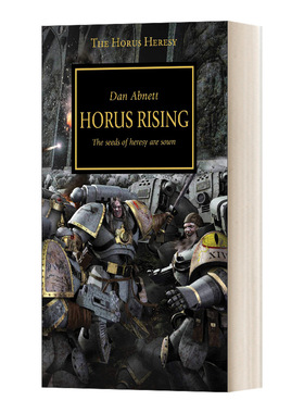 战锤分支 荷鲁斯崛起 英文原版小说 Horus Rising 荷鲁斯之乱系列小说 黑图书馆系列 英文版 进口英语原版书籍