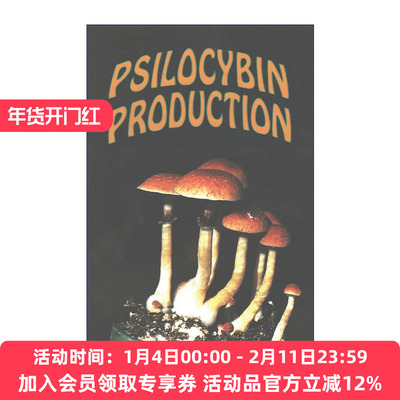裸盖菇素生产 英文原版 Psilocybin Production 生命科学 Adam Gottlieb 英文版 进口英语原版书籍