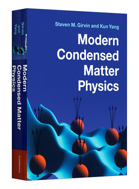 现代凝聚物理学  英文原版 Modern Condensed Matter Physics Steven M. Girvin 精装 英文版 进口英语原版书籍