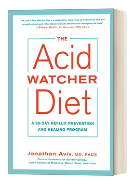 英文原版 The Acid Watcher Diet胃酸观察饮食 为期28天的回流预防和治疗方案 Jonathan Md Facs Aviv 英文版 进口英语原版书籍