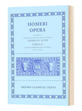 英文原版 Homer Vol. IV. Odyssey D B Monro 荷马史诗 卷四 奥德赛 XIII-XXIV册 英文版 进口英语原版书籍