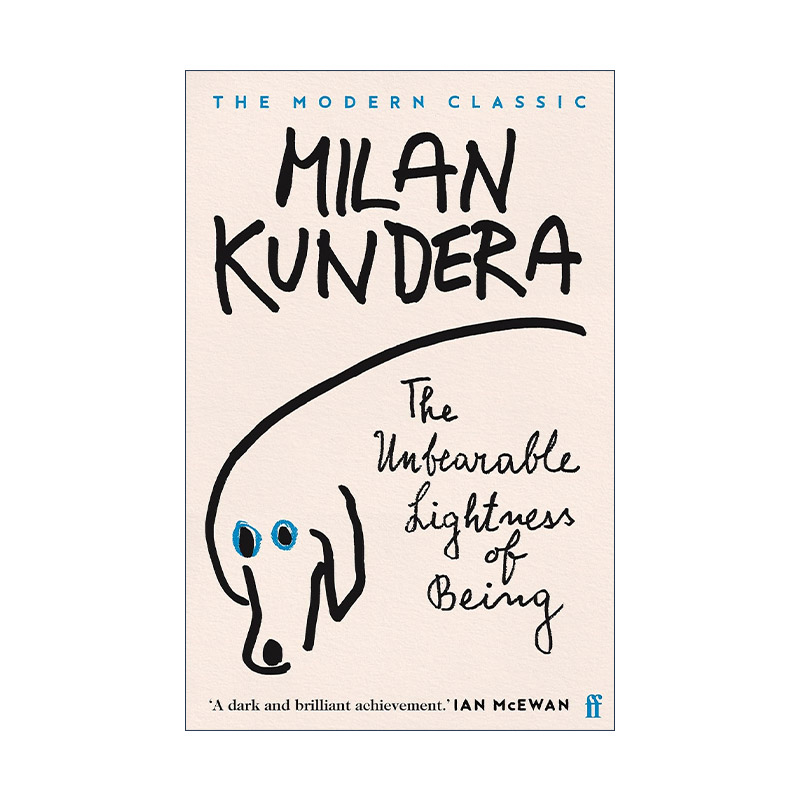 英文原版 The Unbearable Lightness of Being 米兰昆德拉 不能承受的生命之轻 英文版 进口英语原版书籍