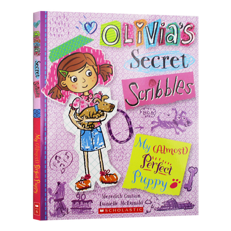 奥莉维亚涂鸦日记2英文原版