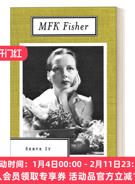 英文原版 Serve It Forth  立马上菜  费雪的饮食文化散文集  吃的艺术系列 英文版 进口英语原版书籍