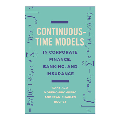 英文原版 Continuous-Time Models in Corporate Finance Banking and Insurance 企业金融 银行和保险中的连续时间模型 用户指南