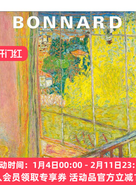 英文原版 Bonnard 博纳尔 艺术画册精装 英文版 进口英语原版书籍