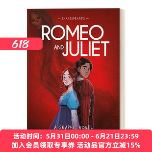 英文原版 Classics in Graphics: Shakespeare's Romeo and Juliet 莎士比亚漫画版 罗密欧与朱丽叶 精装 英文版 进口英语原版书籍
