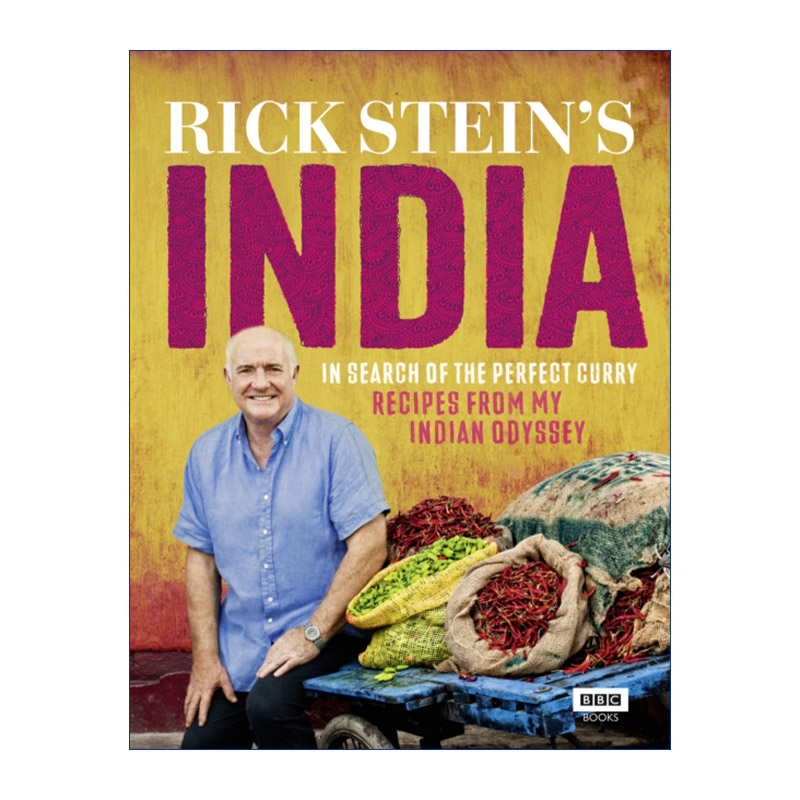 里克·斯坦的印度美食之旅 英文原版 Rick Stein's India BBC美食纪录片 精装 英文版 进口英语原版书籍