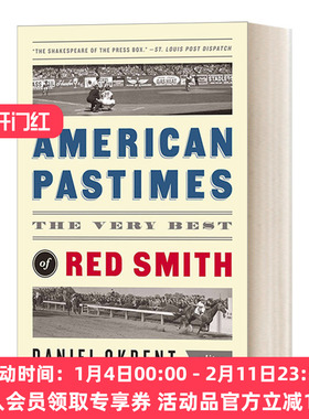 美国往事 英文原版 American Pastimes The Very Best of Red Smith 瑞德 史密斯赛事 赛马 棒球 精装美国文库 英文版进口书