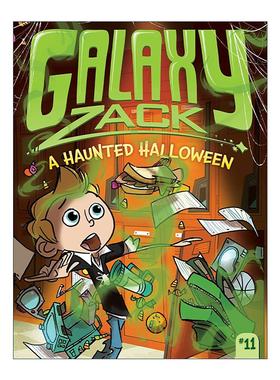 英文原版 A Haunted Halloween 银河系扎克11 英文版 进口英语原版书籍