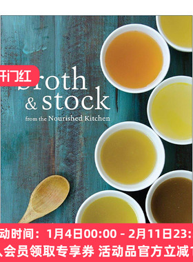 英文原版 Broth and Stock from the Nourished Kitchen 营养厨房 肉汤和高汤 用骨头 英文版 进口英语原版书籍
