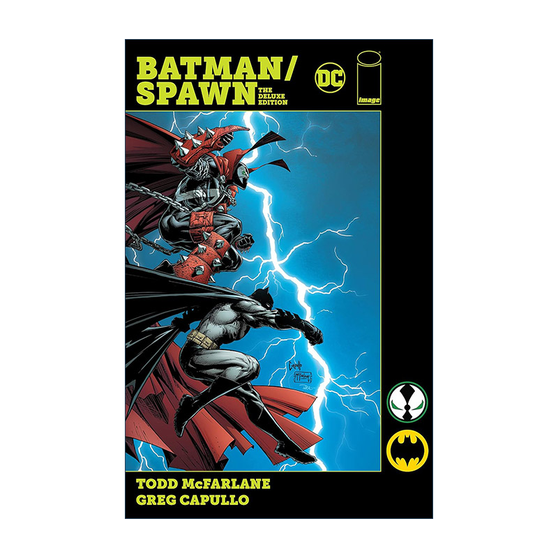 英文原版 Batman/Spawn The Deluxe Edition 蝙蝠侠再生侠联动 闪灵侠 DC漫画 精装豪华收藏版 Todd McFarlane 英文版 进口书籍