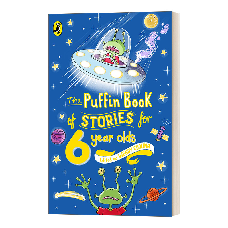 英文原版 The Puffin Book of Stories for Six-year-olds 6岁小孩的故事书儿童睡前故事英文版进口英语原版书籍