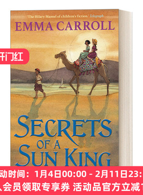 英文原版 Secrets of a Sun King 太阳王的秘密 历史小说女王艾玛 卡罗尔 英文版 进口英语原版书籍