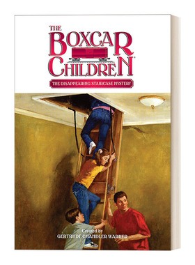 棚车少年85 英文原版 #85 The Disappearing Staircase Mystery 英文版 进口英语原版书籍