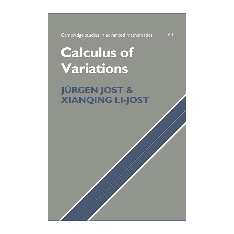 变分法  英文原版 Calculus of Variations 剑桥高等数学研究系列 英文版 进口英语原版书籍