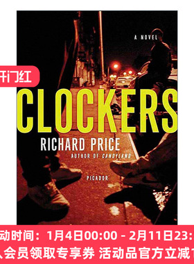 英文原版 Clockers 黑色追缉令 犯罪小说 英文版 进口英语原版书籍