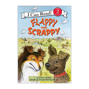 Read Flappy 英文原版 level 进口英语原版 Scrappy 英文版 and 书籍 两个好朋友 2分级阅读 Can