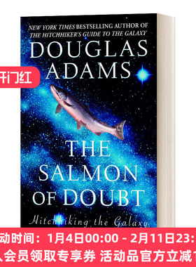 英文原版小说 The Salmon of Doubt Hitchhiking the Galaxy One Last Time 困惑的三文鱼 全能侦探社Ⅲ 英文版 进口英语原版书籍