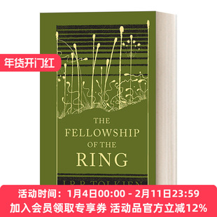 英文原版小说 The Lord Of The Rings 1 — The Fellowship Of The Ring 指环王1 金箔封面精装版 英文版 进口英语原版书籍