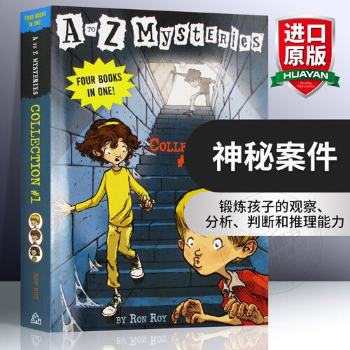 英文原版神秘案件进口书籍