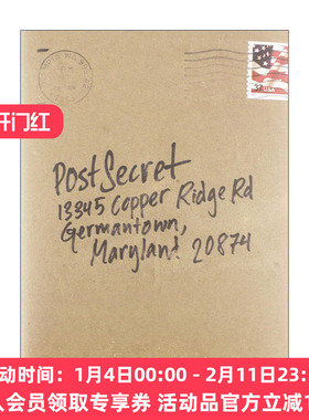 英文原版 PostSecret 寻常人生的不寻常坦白 精装 邮寄秘密系列 Frank Warren 英文版 进口英语原版书籍