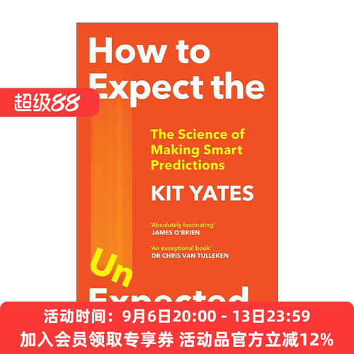 英文原版 How to Expect the Unexpected 科学预测 基特·耶茨 Kit Yates 英文版 进口英语原版书籍