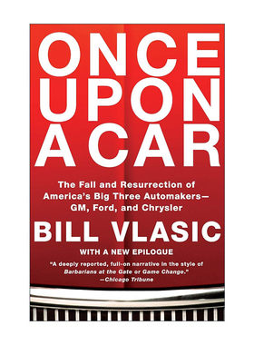 英文原版 Once Upon a Car 底特律往事 汽车之城衰落史 英文版 进口英语原版书籍