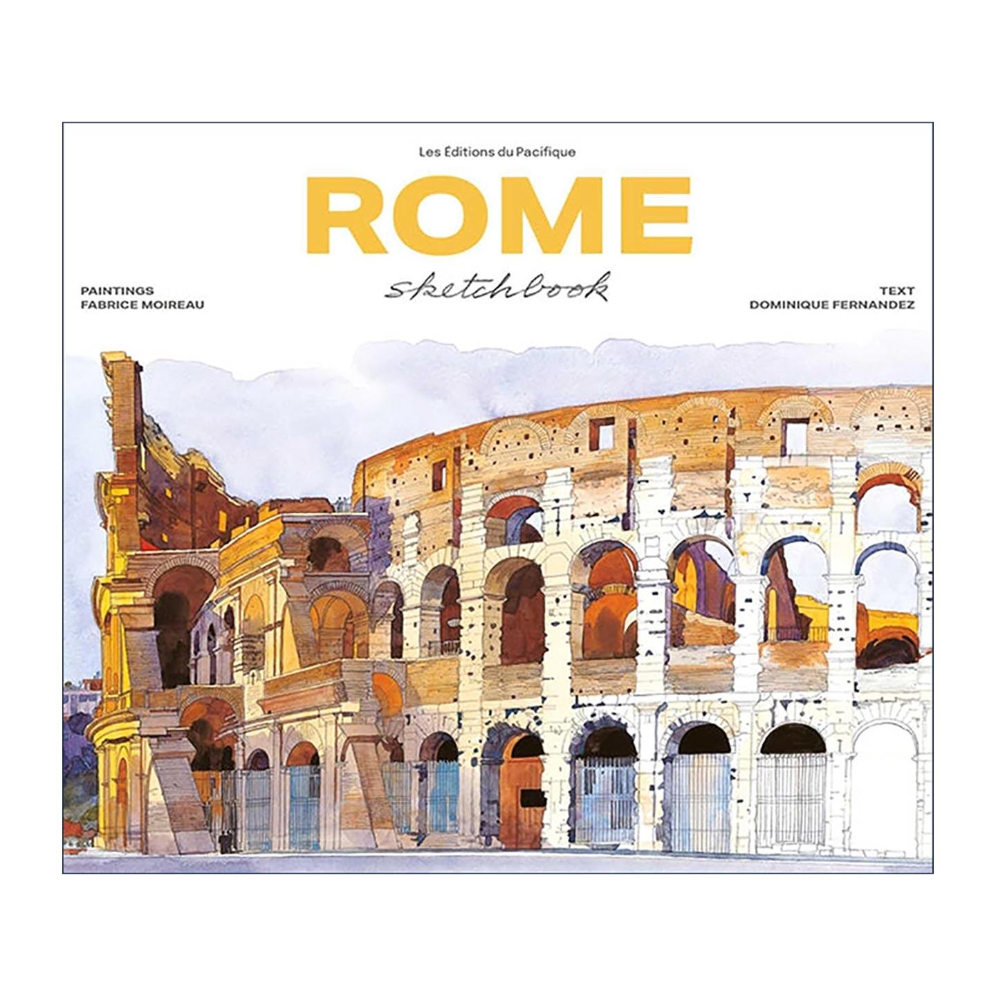 英文原版 Rome Sketchbook 罗马水彩速写画册精装 英文版 进口英语原版书籍