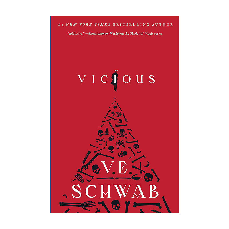 超能生死门 英文原版 Vicious 恶棍系列1 2018年科幻小说类阅读选择奖得主VE施瓦布 英文版 进口英语原版书籍