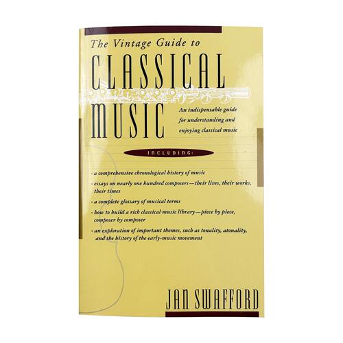 古典音乐经典指南 英文原版 The Vintage Guide to Classical Music 贝多芬传作者Jan Swafford扬·斯瓦福德 进口英语原版书籍