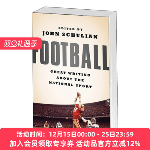 足球 英文原版 Football a Library of America Special Publication 关于国家运动的精彩文章 体育 美国文库 进口英语原版书籍