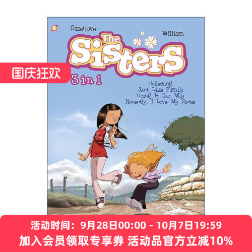 英文原版 The Sisters 3 in 1 Vol. 1 姐妹3合1卷一 英文版 进口英语原版书籍