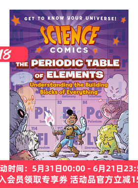 英文原版 Science Comics: The Periodic Table of Elements 科学漫画 元素周期表 英文版 进口英语原版书籍