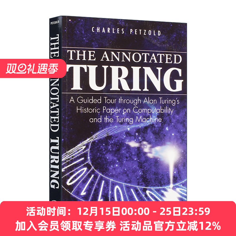 英文原版 The Annotated Turing 图灵的秘密 他的生平 思想及论文解读 Windows编程界大师Charles Petzold 英文版进口英语原版书籍