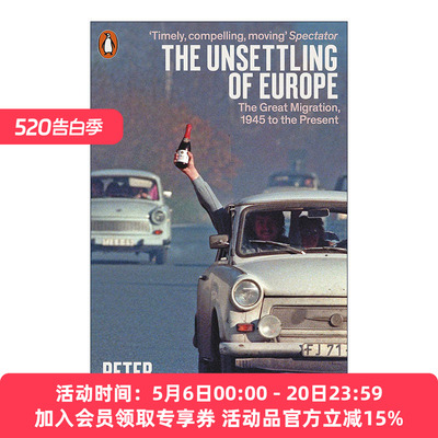 英文原版 The Unsettling of Europe 欧洲的不安 1945年至今的大移民 彼得·盖特雷尔 英文版 进口英语原版书籍