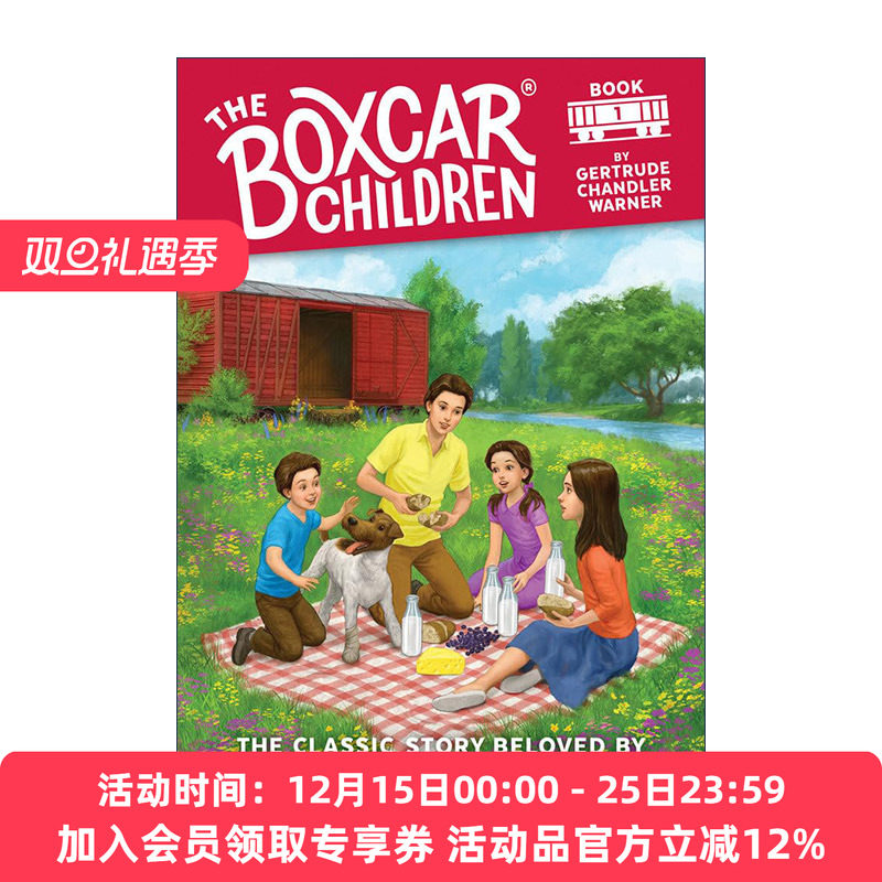 棚车少年1 英文原版 The Boxcar Children Boxcar Children Mysteries#1 儿童侦探推理小说 经典课外阅读 英文版 进口英语原版书籍