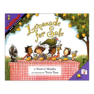 英文原版 Mathstart Level 3 Lemonade for Sale 数学启蒙绘本3级 英文版 进口英语原版书籍