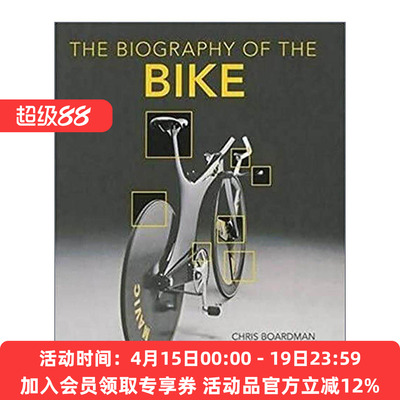 英文原版 The Biography of the Bike 自行车史 设计演变 社会影响文化赛事 精装 发展趋势 英文版 进口英语原版书籍